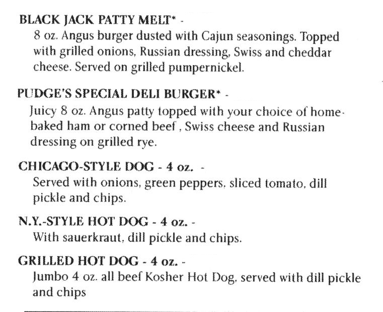 Black Jack Patty Melt