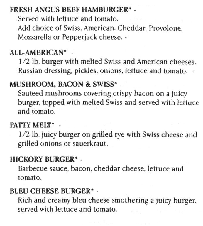 Fresh Angus Beef Hamburger