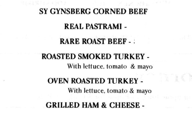 Sy Gynsberg Corned Beef